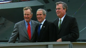 28 years of Bushes announcing presidential campaigns