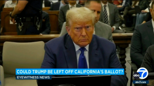 California Lt. Gov Calls for Trump to Be Removed From Ballot