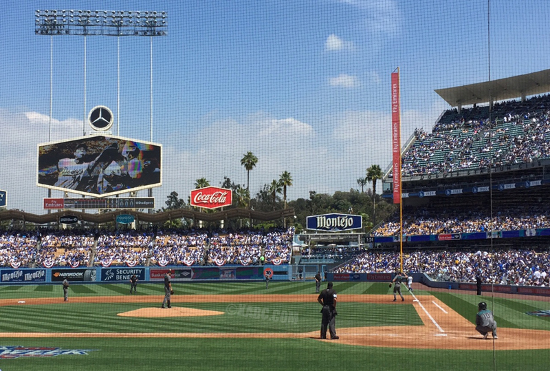 L.A. Dodgers Opening Day KABCAM